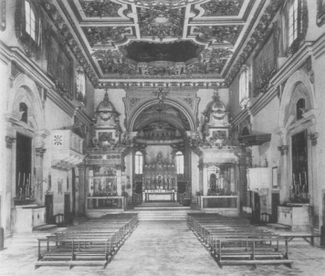 L'aspetto della basilica dell'Impruneta prima dei bombardamenti